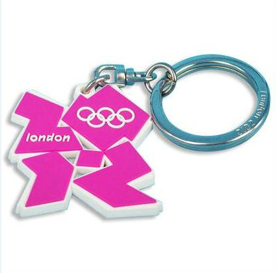 Acrylic Colorful Keychain with Square Key Accessory (GZHY-KA-014)