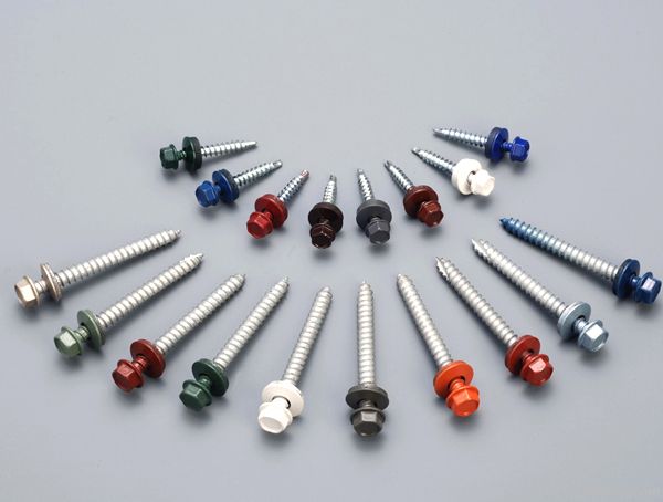 High Quality Galvanized Assembled Roofing Nails with Colorful Washer