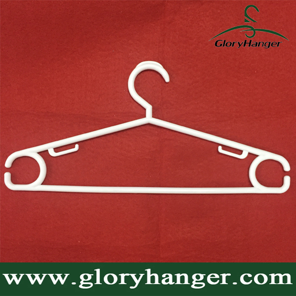 2016 New Item White Plastic Hanger for Household