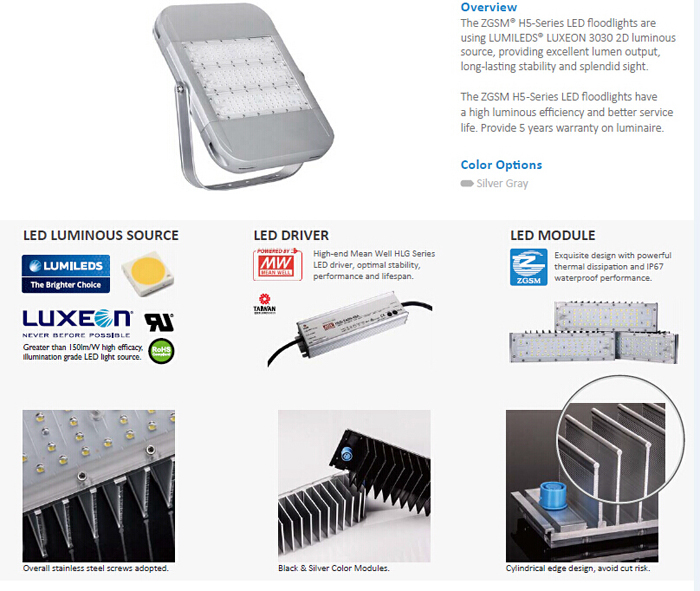 New Module Design 150W Spot Flood LED Light