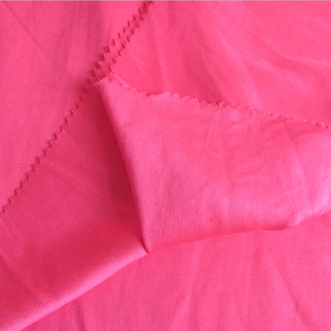 White Satin Drill Fabric 100 Rayon Twill Weave for Shirt