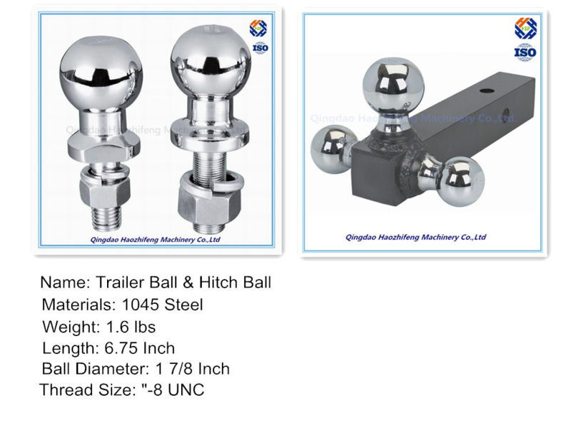 CNC Machining Part for Trailer Ball by Forging