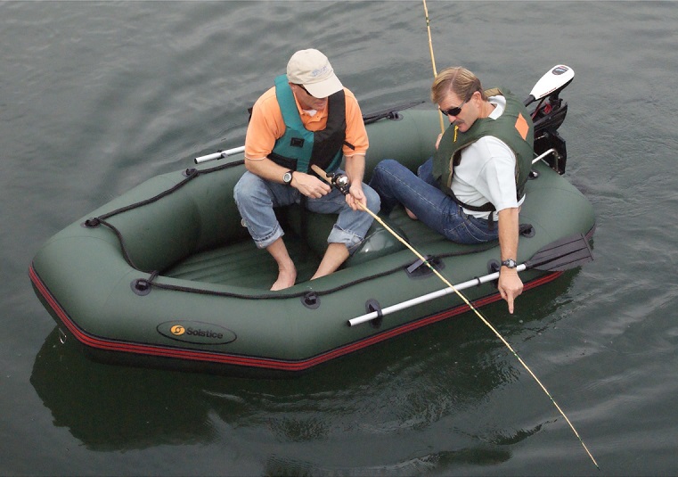 10ft Sport Inflatable Boat Kit on Water