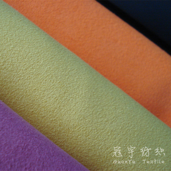 Home Textile Polyester Suede Fabric for Sofa