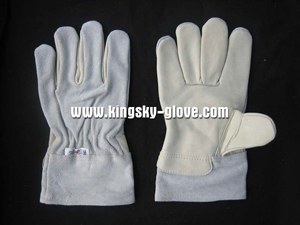 Cow Grain Leather Thinsulate Lined Winter Work Glove-9983