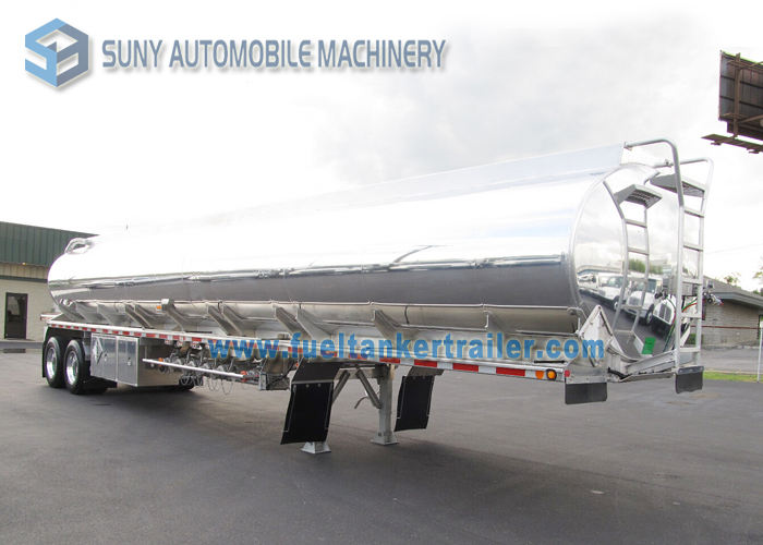 2 Axle Aluminum Oil Tank Trailer 30000 Liters