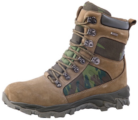 Camouflage Leather Military Boots for Men