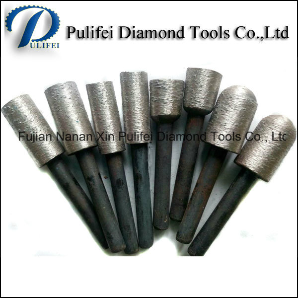 Granite Stone Carving Tools Abrasive Burr Bits Sintered Diamond Burr