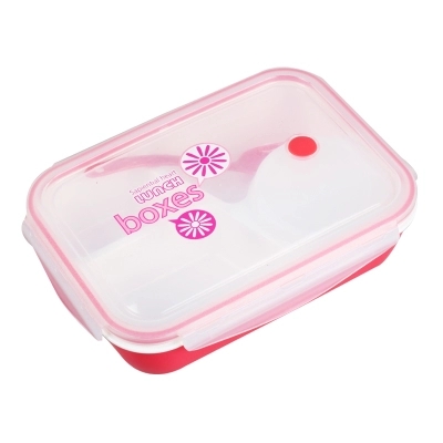 Durable and Reusable Transparent Plastic Powder Container with Lid