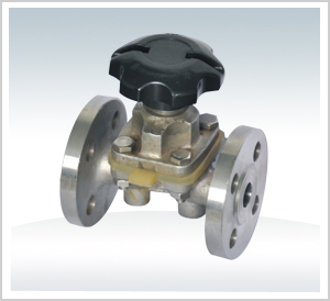 Flanged Dn100 Pn16 Diaphragm Valve