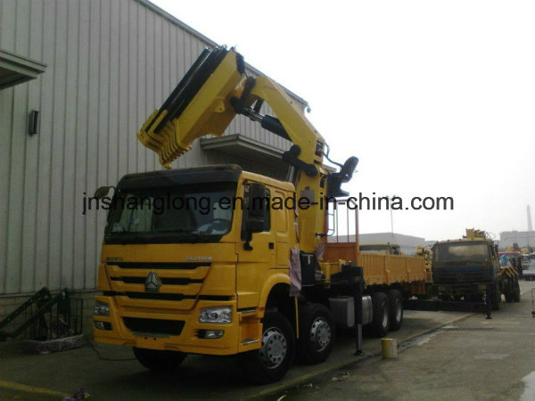 XCMG 25 Ton Folding Boom Truck Mounted Crane for Container