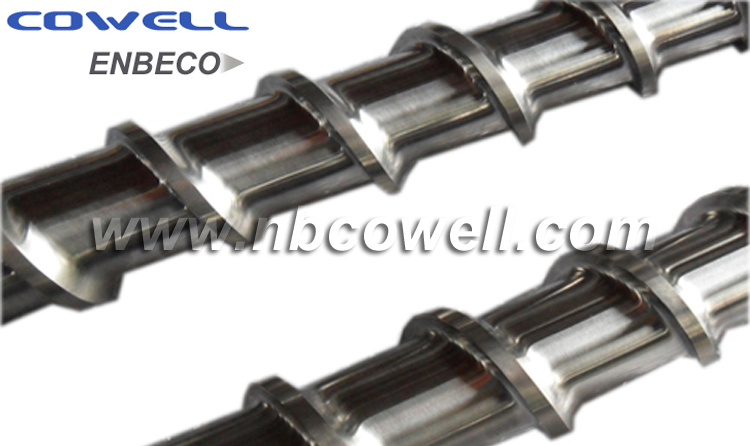 Nitrided Extruder Screw Barrel for Dekuma Machine