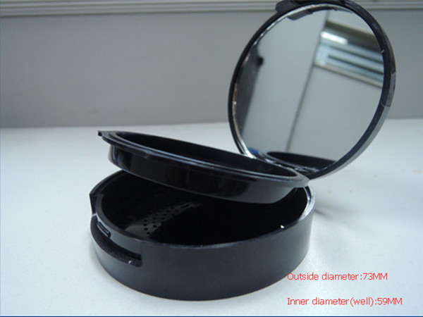 Mass Production Plastic Compact Powder Case