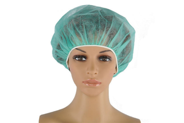 Surgical Disposable Nonwoven Nurse Cap/ Bouffant Head Cover