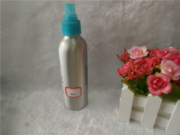 150ml Silver Aluminum Bottle with Dispenser (AB-020)