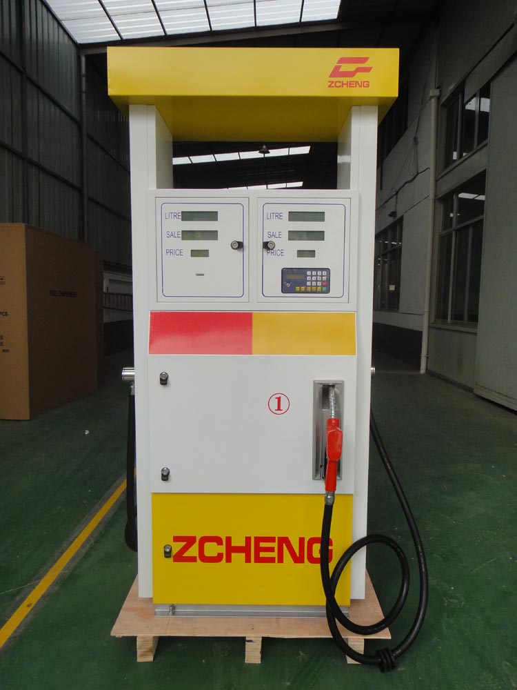 Fuel Dispenser with Emergency Stop Button