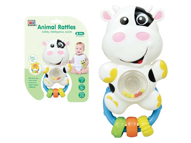 CE Approval Animals Rattles for Infants with Light & Music