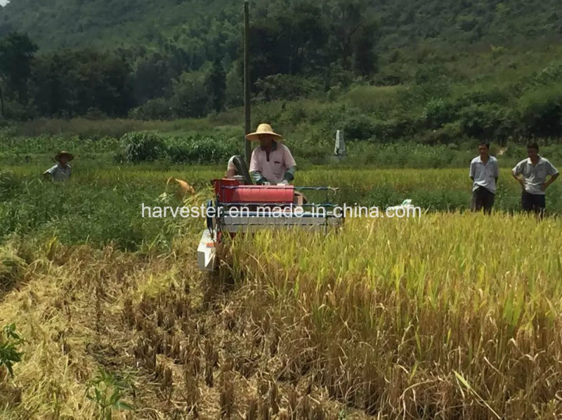 Mini Harvester for Rice and Wheat Harvesting