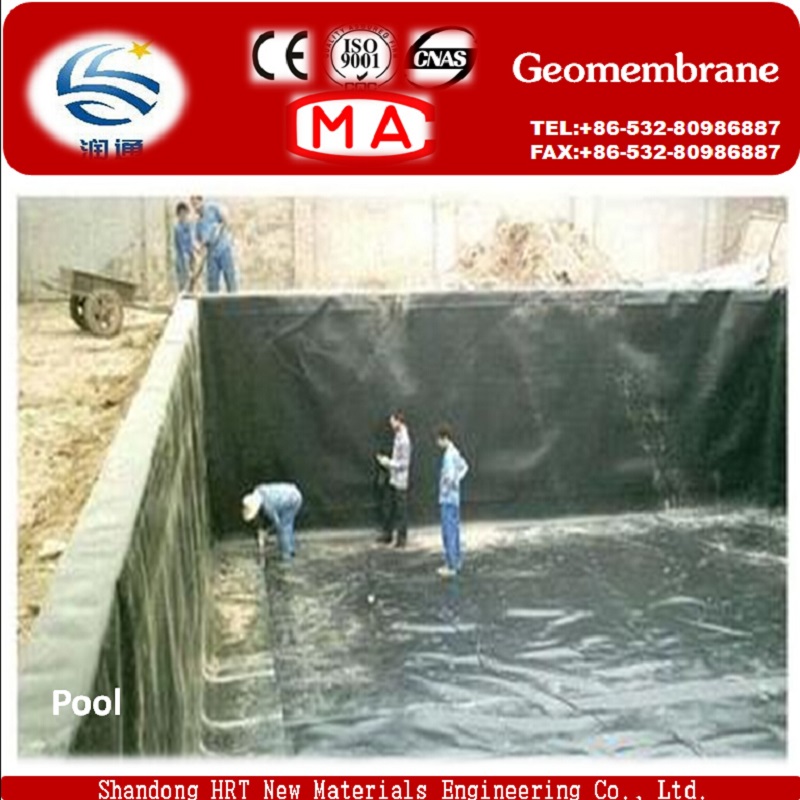 PVC HDPE Geomembrane Liner Construction Materials 2mm