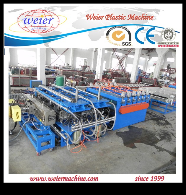 Hot Sale PP PE PC Plastic Hollow Sheet Making Machine (sj120/33)