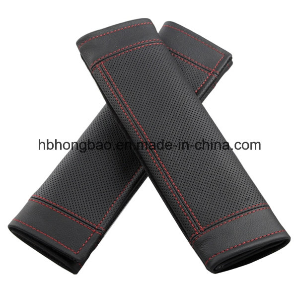 Fiber Leather Car Seat Belt Cover