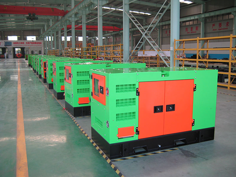 New Chinese Engine Super Silent Diesel Generator Set with Ce/ISO 25kVA/20kw