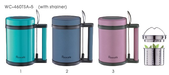 Stainless Steel Vacuum Spoon Mug (WC-460TSA-5)