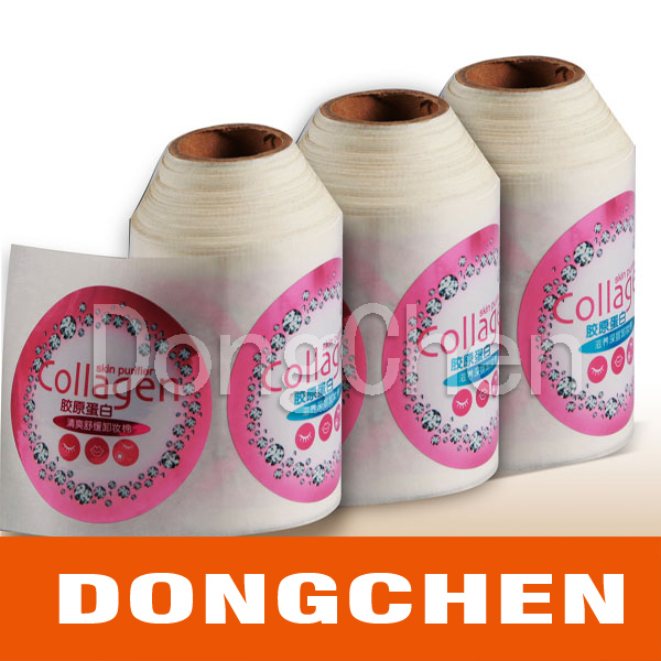 Cmyk Printing Daily Chemical Rolling Label Sticker