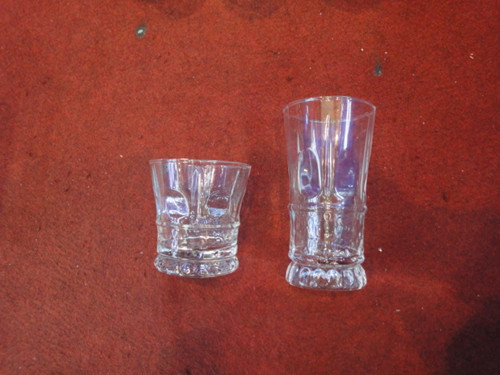 Clear Glass Tumbler Water Cup Whiskey Cup Tableware Kb-Hn0516