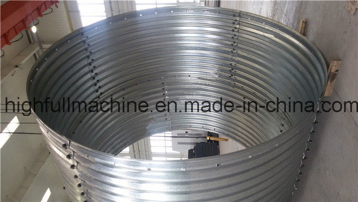 Galvanized Steel Grain Storage Silos Making Machine