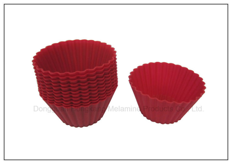 12pk Red Silicone Baking Cups (RS33)