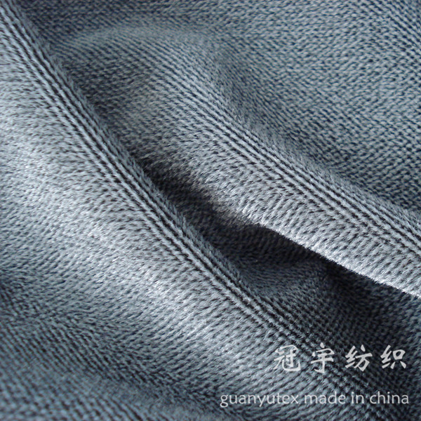 Velour Fabric with Two-Tone Color for Home Textile