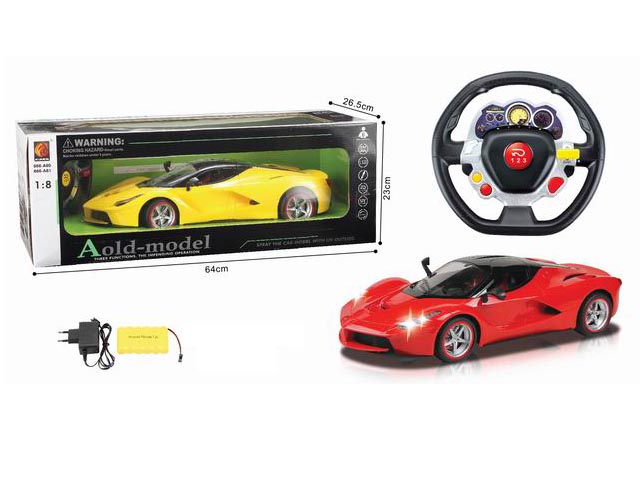 4 Channel Remote Control Car with Light Battery Included (10253138)