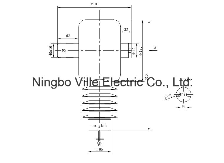 Outdoor Epoxy Resin Cast or Silica Gel Die-Casting Current Transformer Instrument Transformer