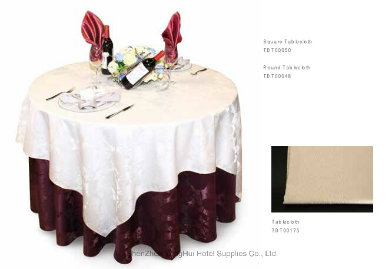 100% Cotton Damask Table Cloth