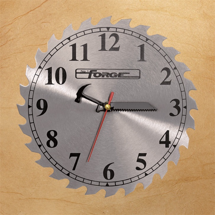 Workshop Clock with Forge Logo OEM High Quality