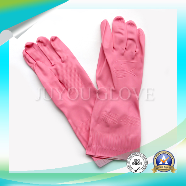 Waterproof Cleaning Work Latex Gloves with Good Quality