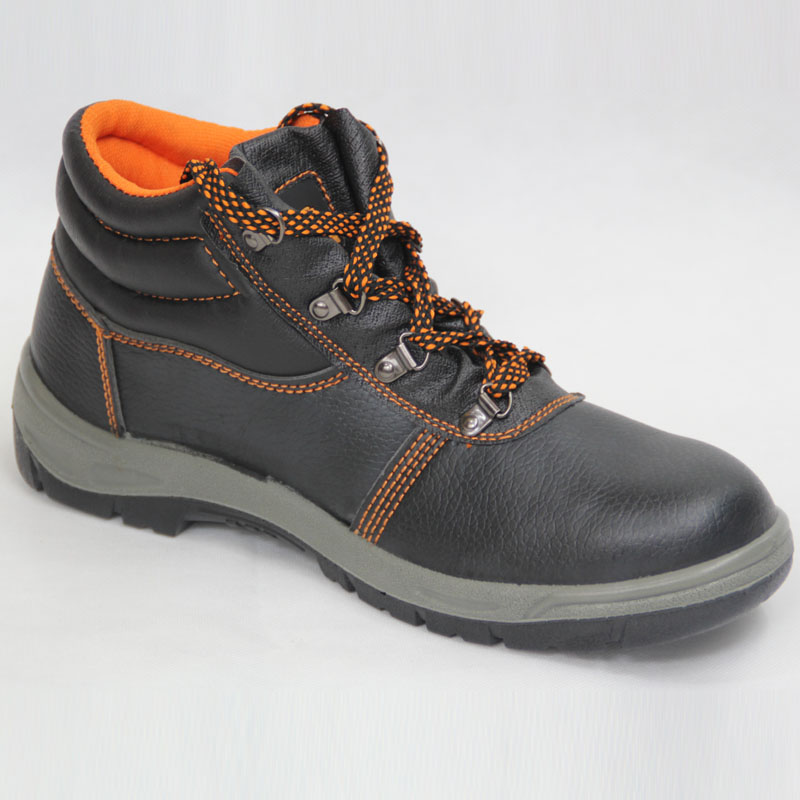 Safety Shoes (PU leahter+PU double color sole) . Work Shoes