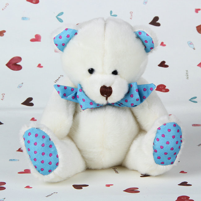 Cute Three Color Teddy Bear Plush Stuffed Animal Child Soft Toy