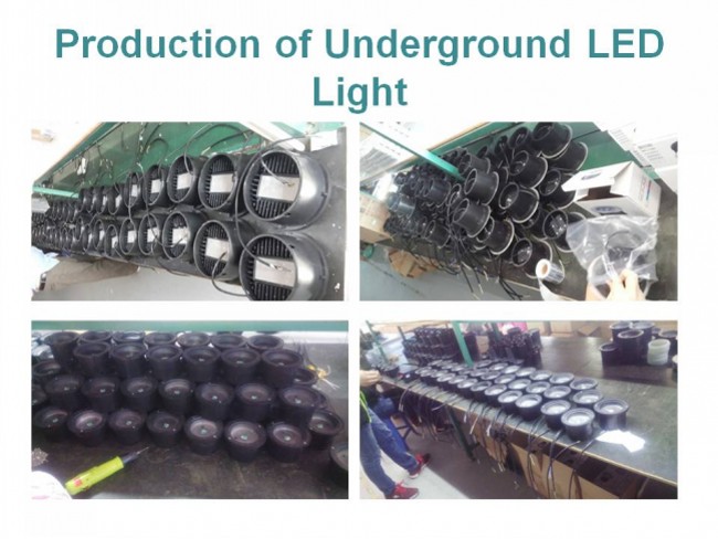 Wholesale 3W LED Underground Light Stainless Steel IP67 Inground