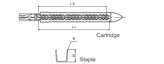 Disposable Cartridges for Disposable Linear Cutter Stapler