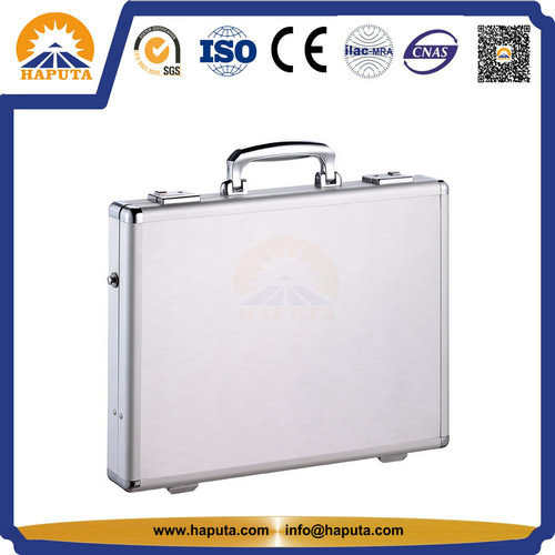 Aluminum Business Attache Briefcase Laptop Case for File (HL-2218)