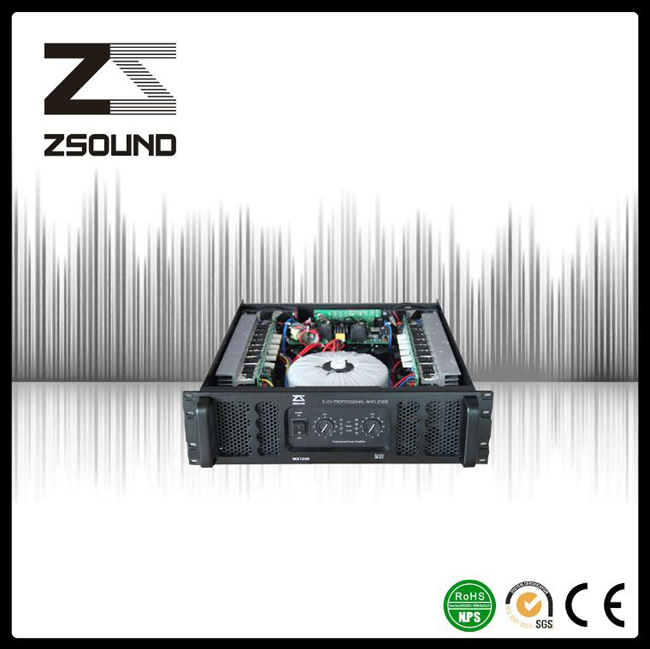 Zsound MS 1200W Line Array Audio Transformer Power Amplifier