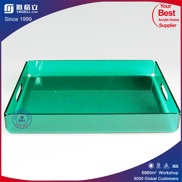 Factory Clear Square Acrylic Square Tray