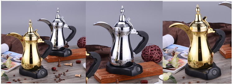 One Switch Retro Styling Arabic Style Coffee Maker