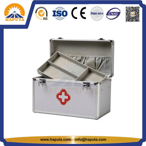 Waterproof First Aid Cases Aluminium Emergency Medical Case