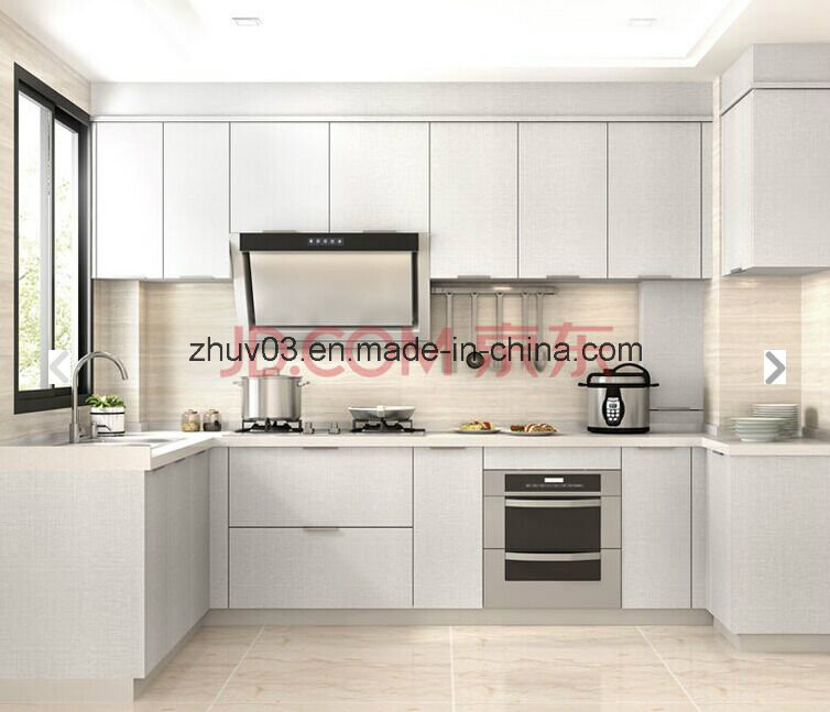 Customized Anti Scartch White Wood Kitchen Cupboard (many colors)