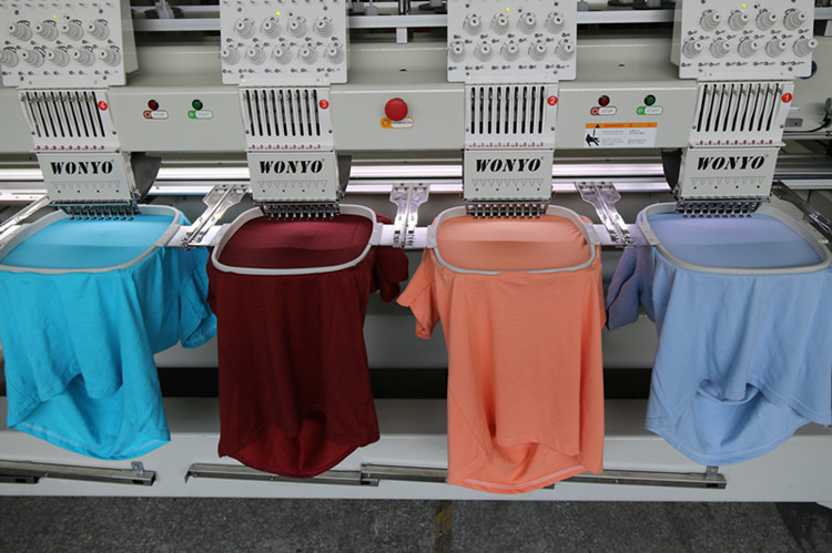 Wonyo Multi-Head Commercial Hat Embroidery Machine