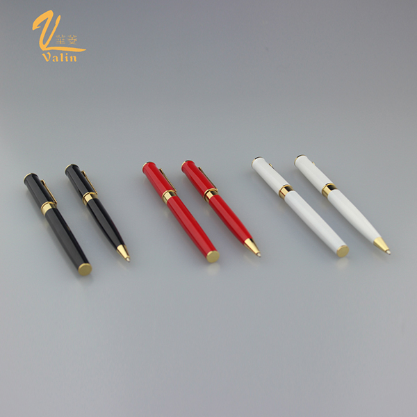 Writing Instruments Promotional Metal Pens Twist Mechanism Ball Pen