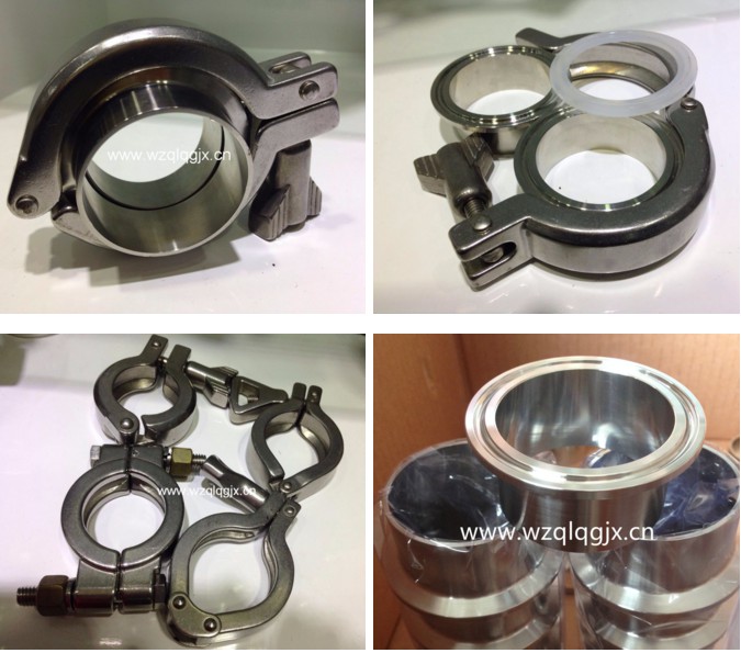 Sanitary Stainless Steel Tri Clover Clamps